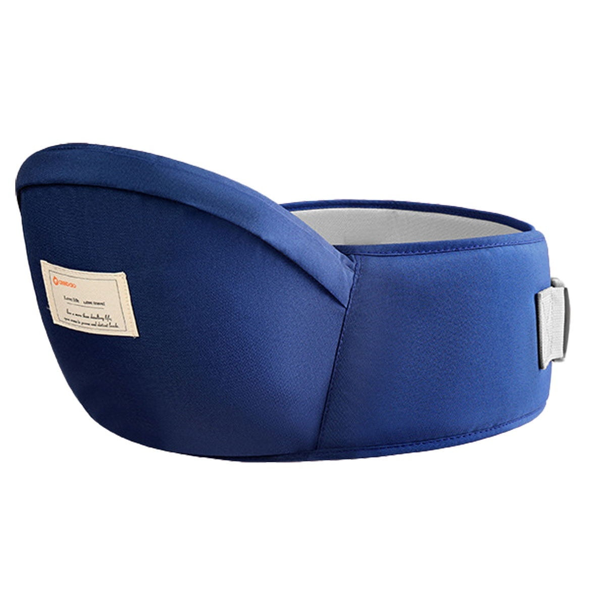 Suport marsupiu bebe tip cangur, bumbac premium, spuma ergonomica, roz, 43x22cm