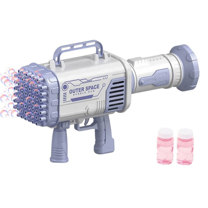 Pistol de baloane de săpun, 64 orificii, violet