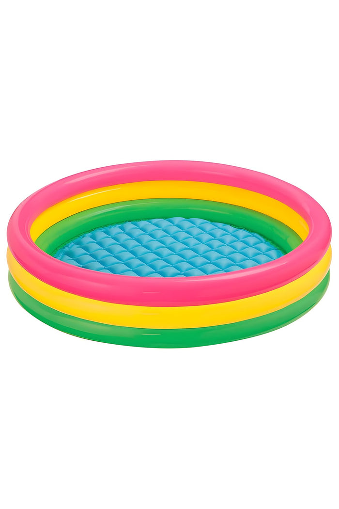 Piscină gonflabilă, multicolor, 130x35cm, durabilă